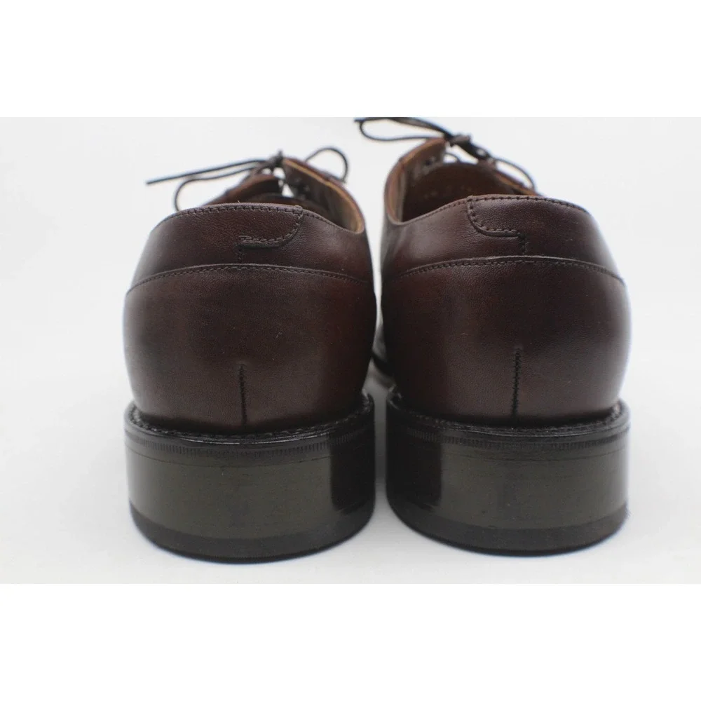 Florsheim Imperial Men's 10.5 D Burgundy Leather Split Toe Oxford Shoes 18273-02